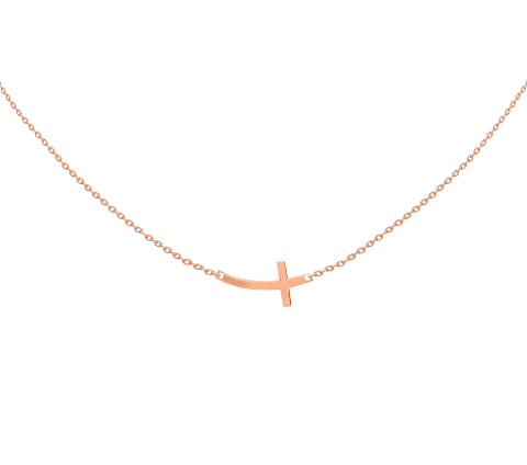 ZILIA Cross Aur 14K Colier