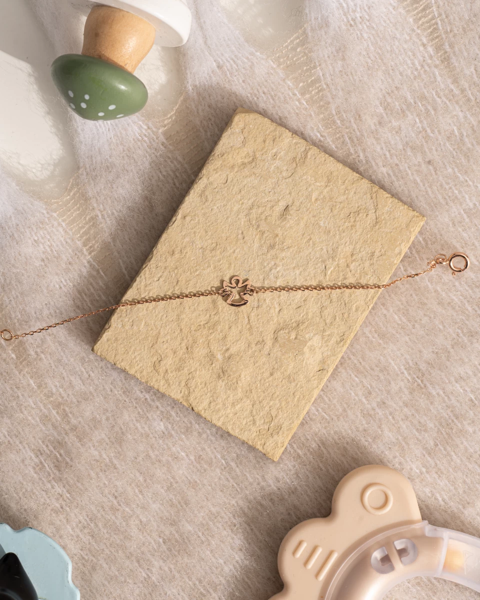 ZILIA Angel Contour Baby Aur 14K Brățară