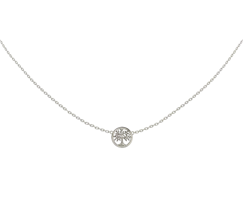 ZILIA Tree Of Life Aur 14K Colier