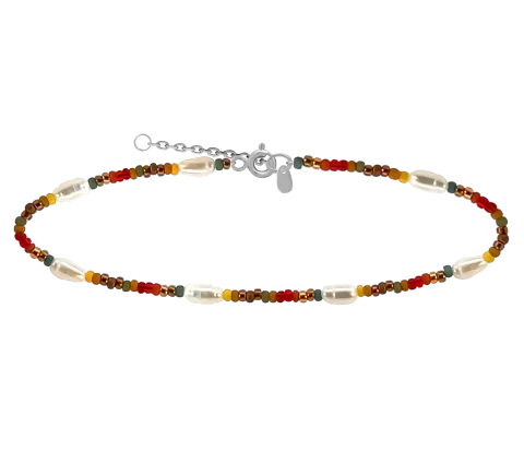 ZILIA Symbol Design Perlă Argint 925 Brățară