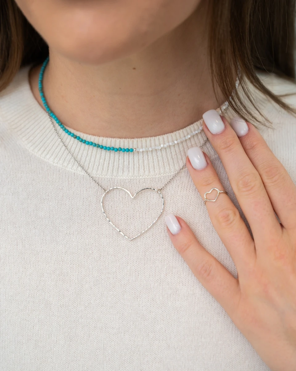 ZILIA Turquoise Mist Argint 925 Colier