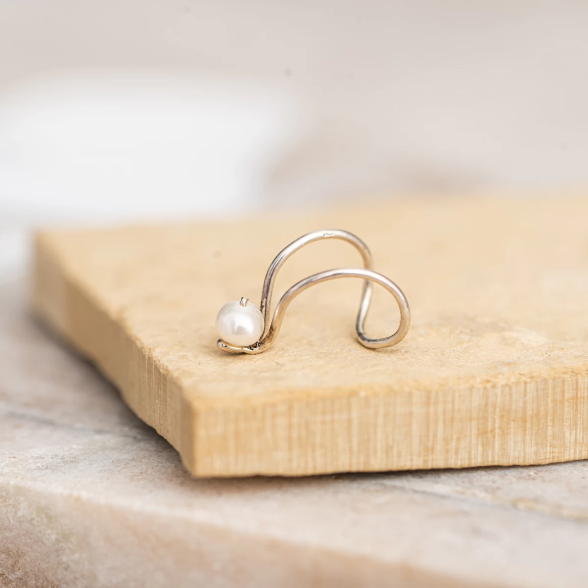 ZILIA Mina Argint 925 Cuff de ureche