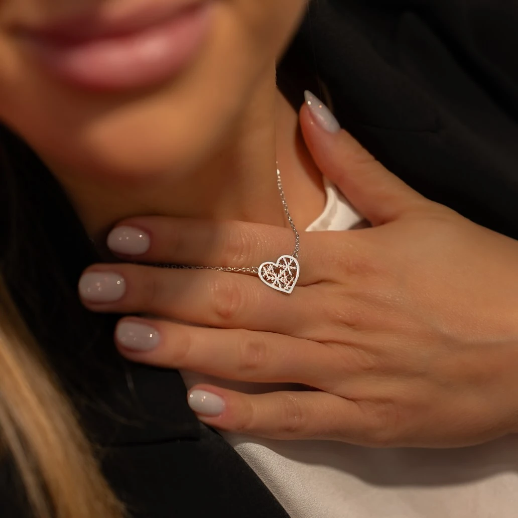 ZILIA Snowflake Aur 14K Colier