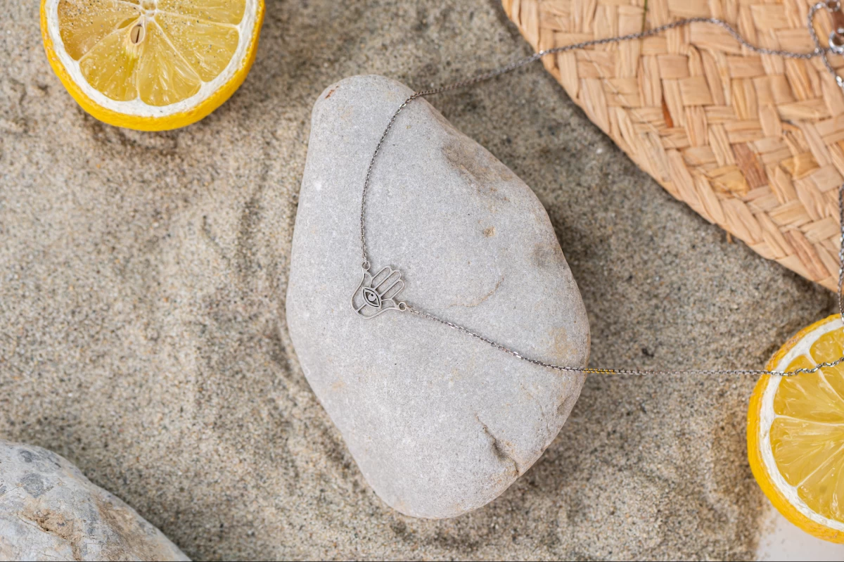 ZILIA Hamsa Argint 925 Colier