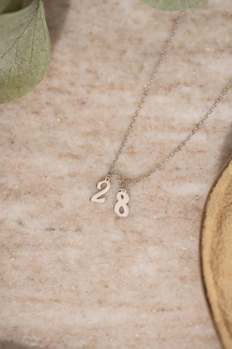 ZILIA Numbers Argint 925 Colier