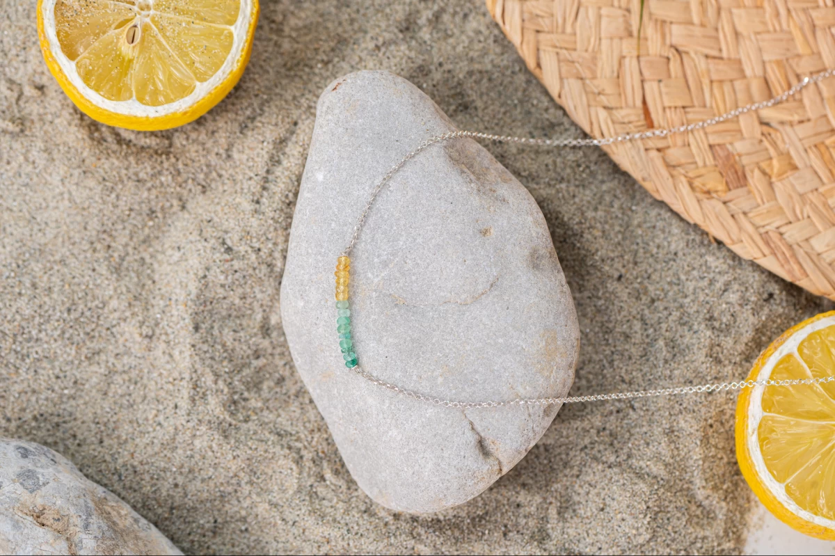 ZILIA Rayfield Sapphire Emerald Aur 14K Brățară