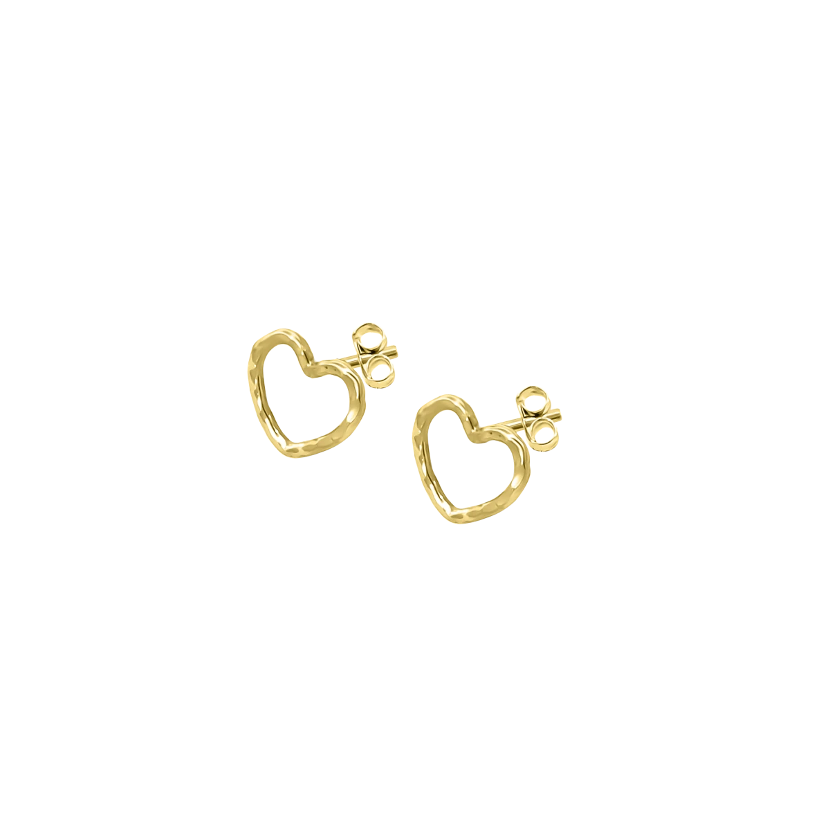 ZILIA Quintessa Heart Contour Aur 14K Cercei