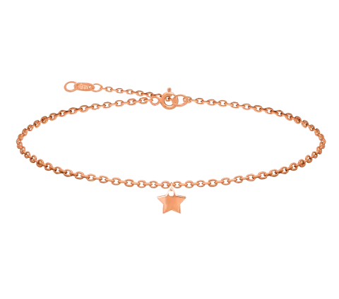 ZILIA Star Aur 14K Brățară gleznă