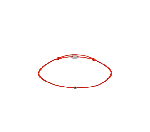 ZILIA Red Protective Baby Argint 925 Thread Brățară