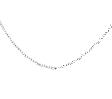 ZILIA Saona Heart Perlă Argint 925 Colier