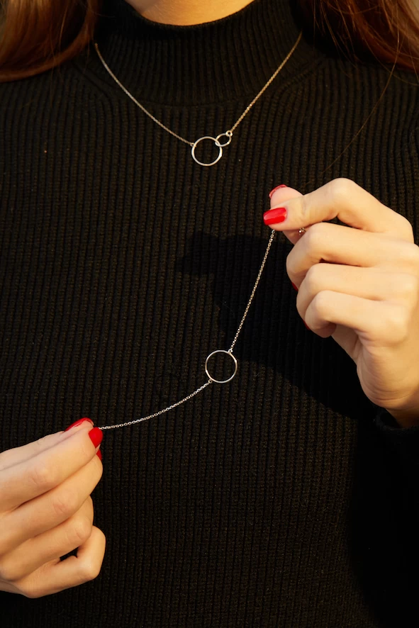 ZILIA Contour Circle Aur 14K Brățară