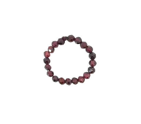 ZILIA Garnet Mineral Inel