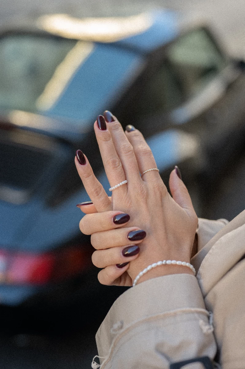 Inel Nolita din aur roz 14K