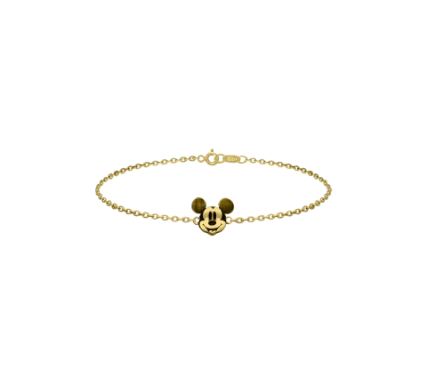 ZILIA Mickey Baby Aur 14K Brățară