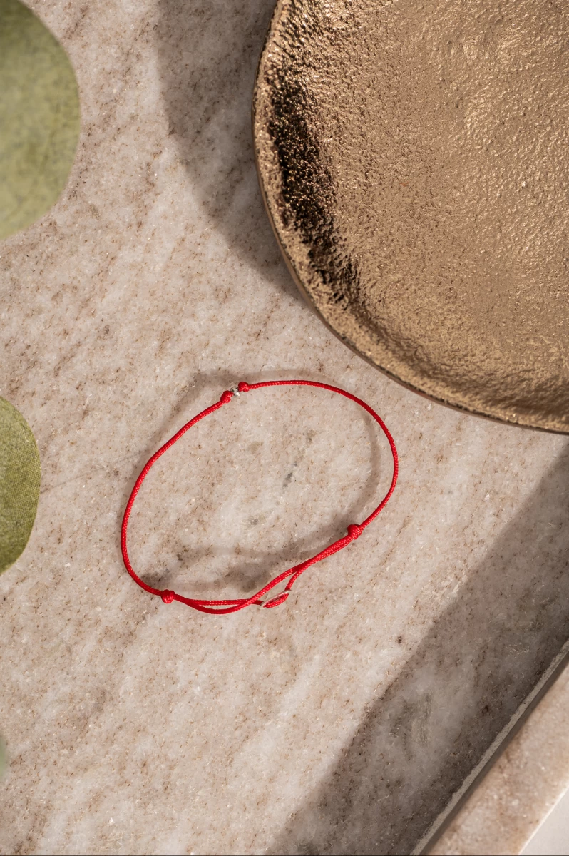 ZILIA Red Protective Baby Argint 925 Thread Brățară