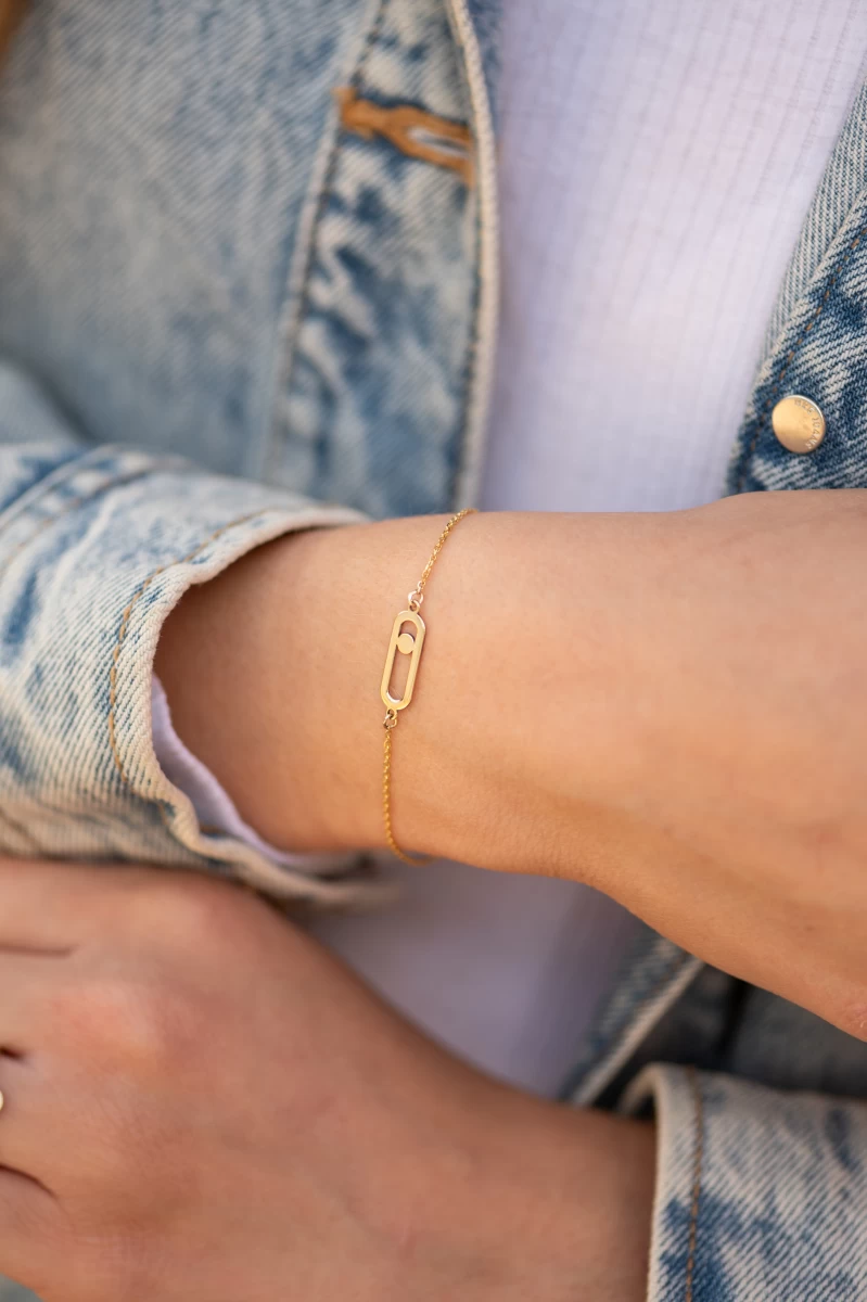 ZILIA Clasp For Her Aur 14K Brățară