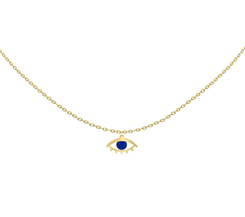 ZILIA Evil Eye Aur 14K Colier