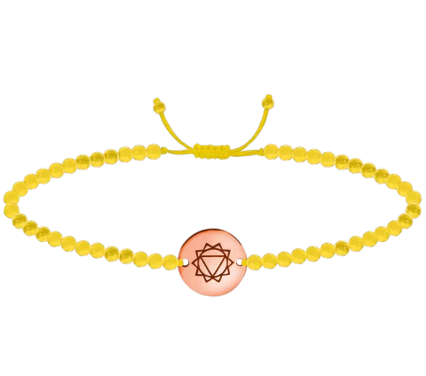 ZILIA Solar Plexus Chakra Aur 14K Brățară