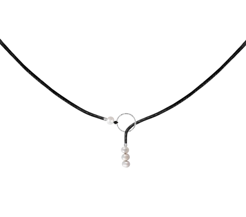 ZILIA Loop Argint 925 Thread Colier