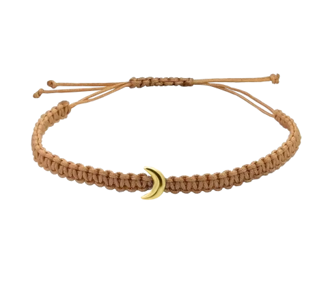 ZILIA Macrame Moon Argint 925 Brățară