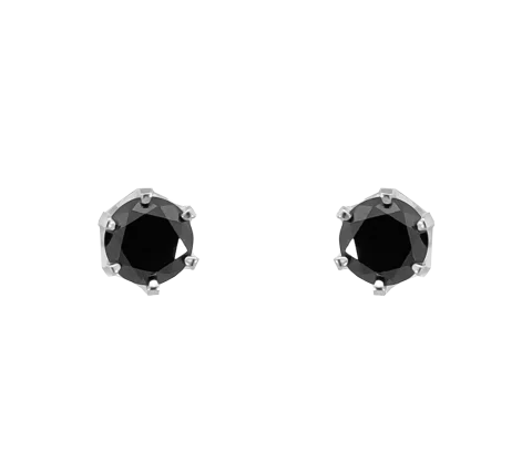 ZILIA Black Zirconia Argint 925 Cercei