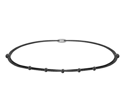 ZILIA Black 7 Knots Thread Brățară