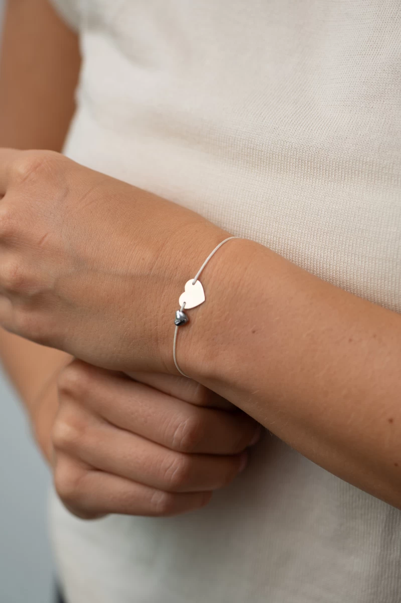 ZILIA Heart Aur 14K Thread Brățară