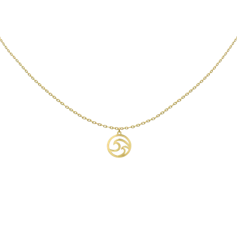 ZILIA Wave Aur 14K Colier