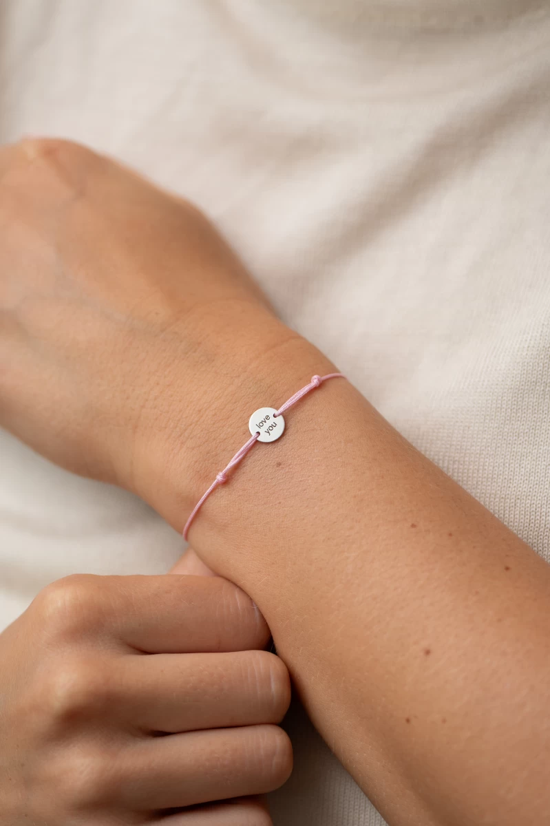 ZILIA Love You Baby Aur 14K Thread Brățară