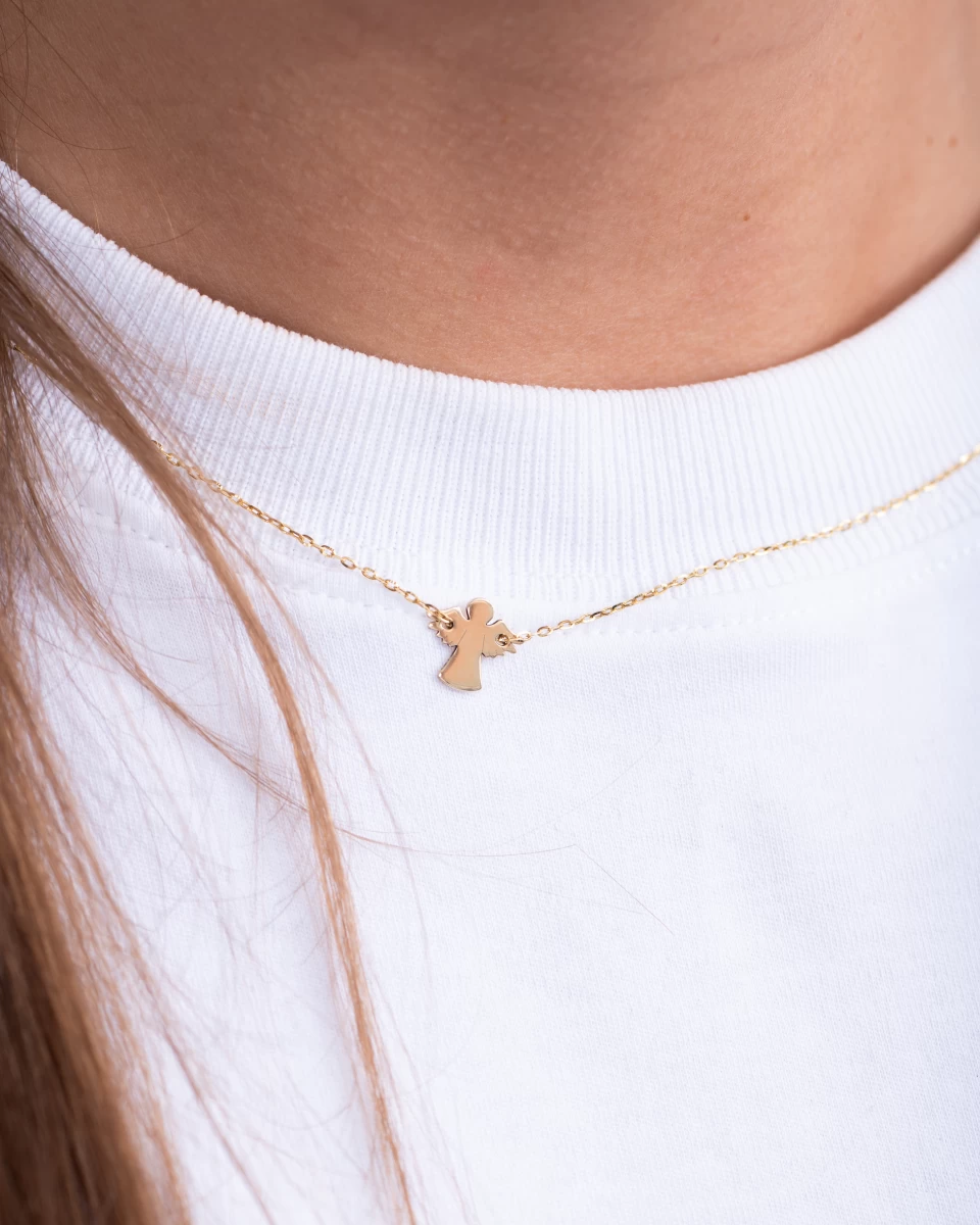 Colier înger din argint