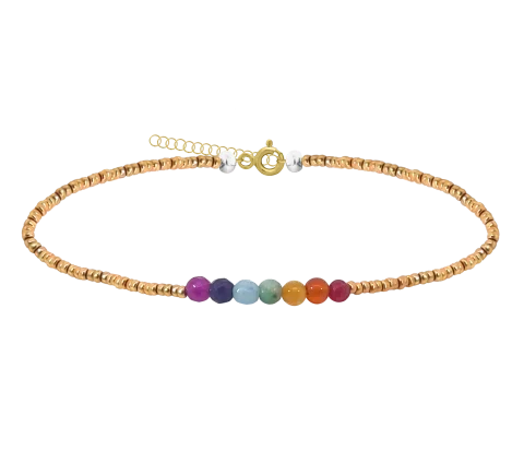 ZILIA 7-Chakra Argint 925 Brățară