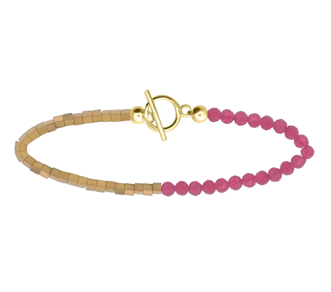 ZILIA Rosaline Pink Glow Argint 925 Brățară