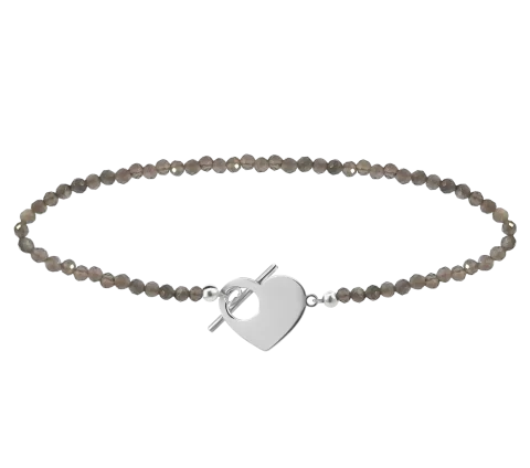 ZILIA Léa Heart Mineral Argint 925 Brățară