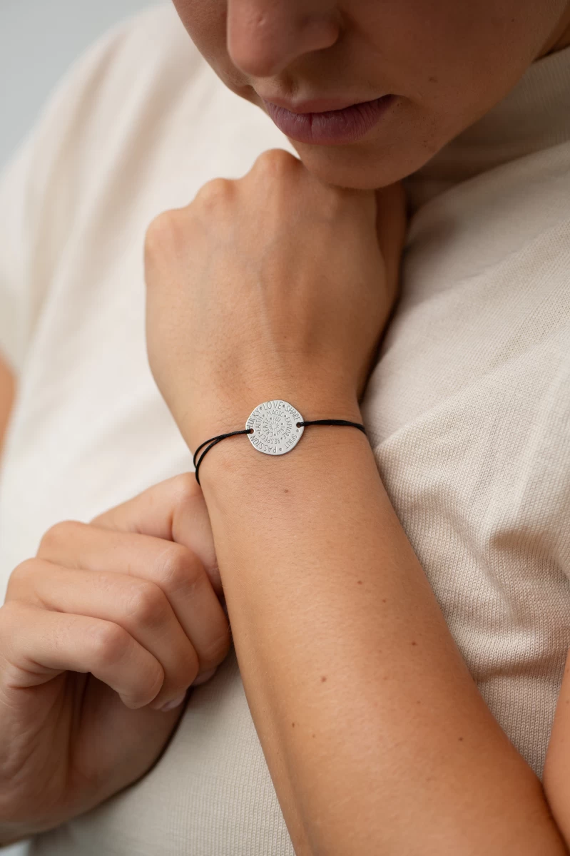 ZILIA Talisman Argint 925 Thread Brățară