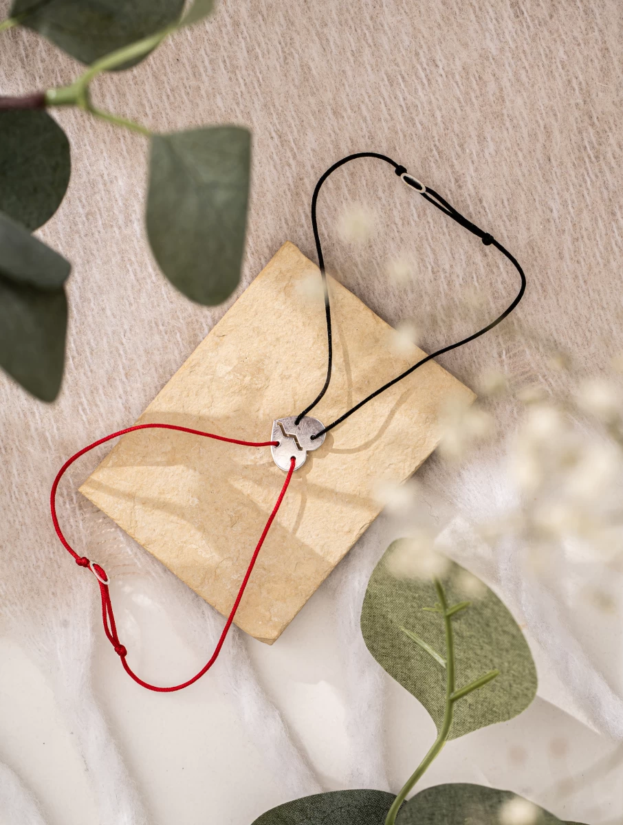 Brățară Love pentru cupluri din argint