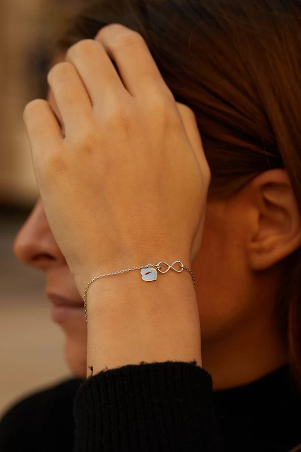 ZILIA Infinity Baby Feet Argint 925 Brățară
