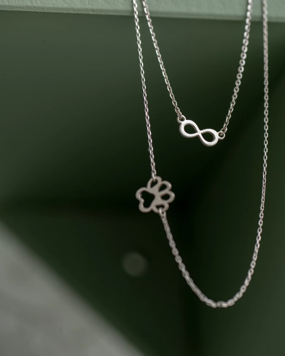 Brățară Infinity Baby din aur roz 14K