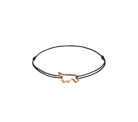 ZILIA Dinosaur Contour Baby Aur 14K Thread Brățară