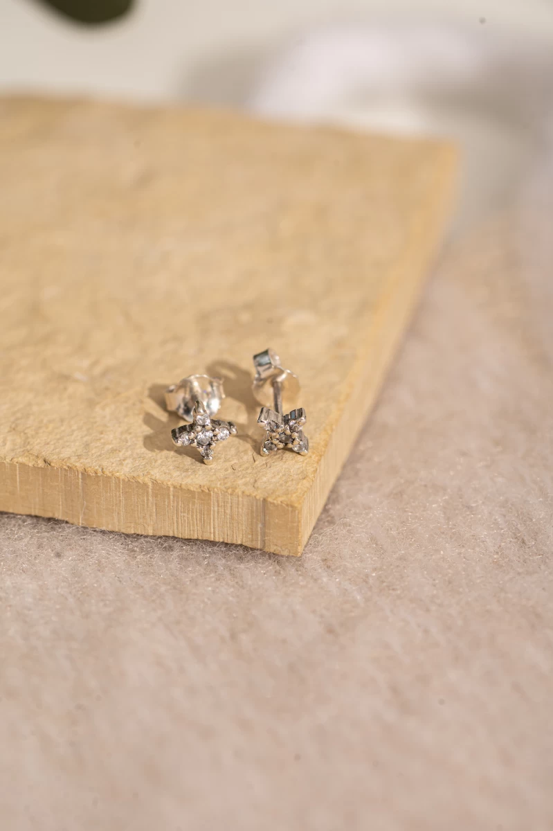 ZILIA Chloee Star Aur 14K Cercei