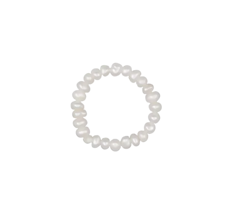 ZILIA White Ghost Perlă Argint 925 Inel