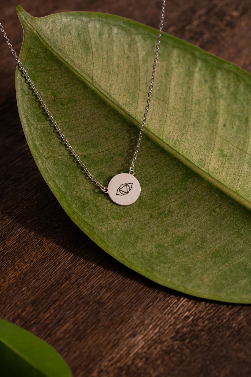ZILIA Third Eye Chakra Aur 14K Colier