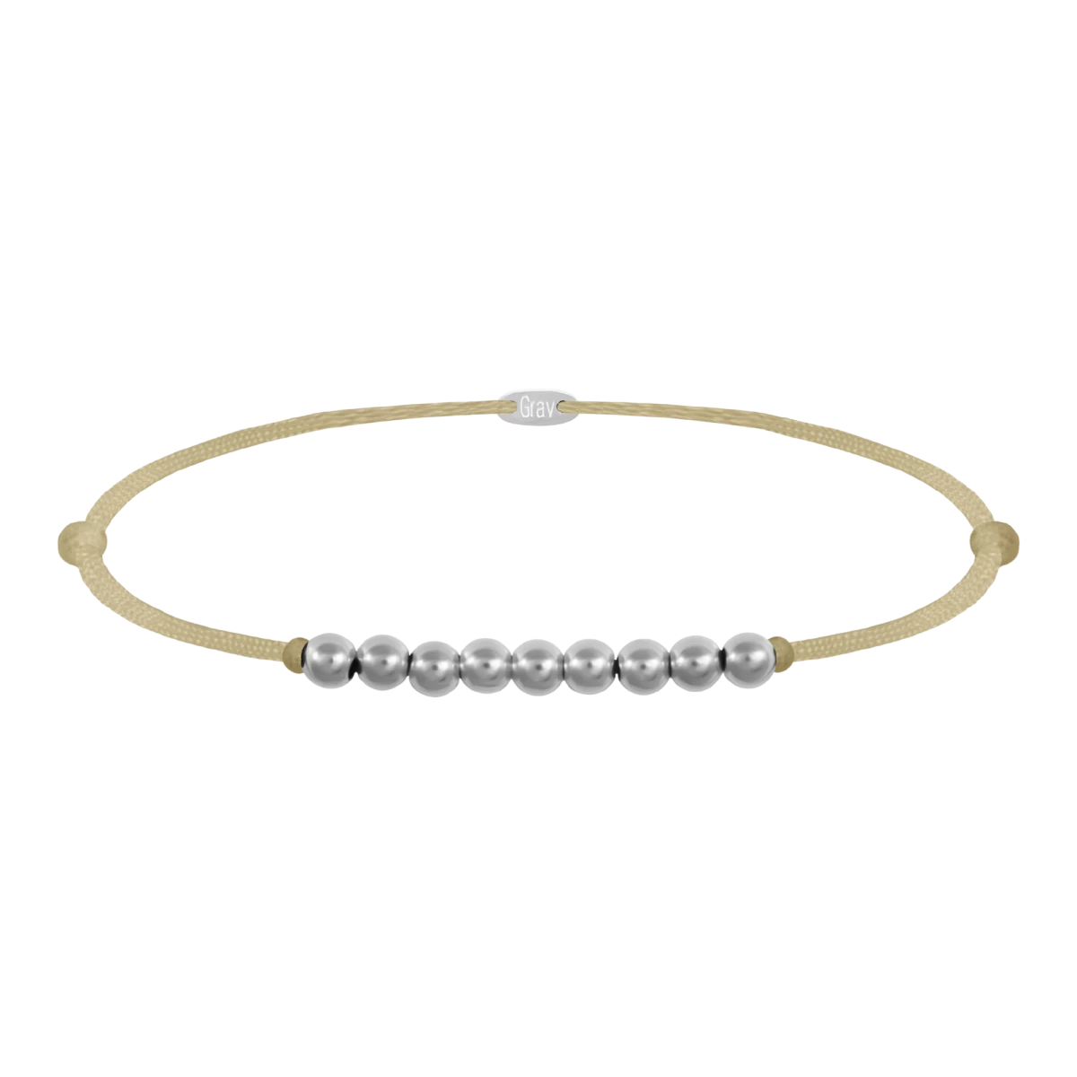 Brățară cu mărgele din argint 925