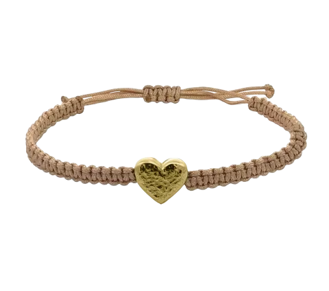 ZILIA Macrame Heart Argint 925 Brățară