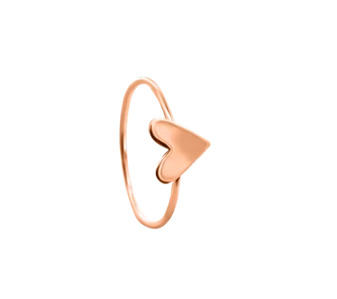 ZILIA True Love Aur 14K Inel (Engravable)