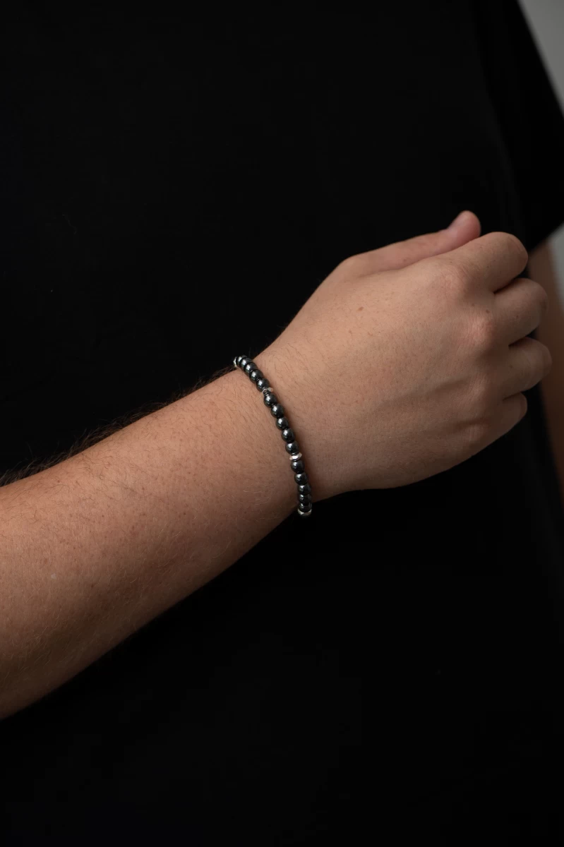 ZILIA Perlă And Hematite Argint 925 Brățară