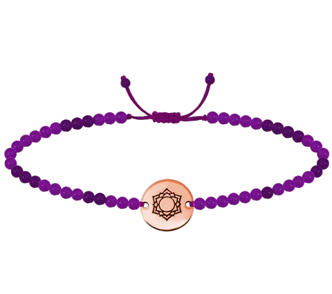 ZILIA Crown Chakra Aur 14K Brățară