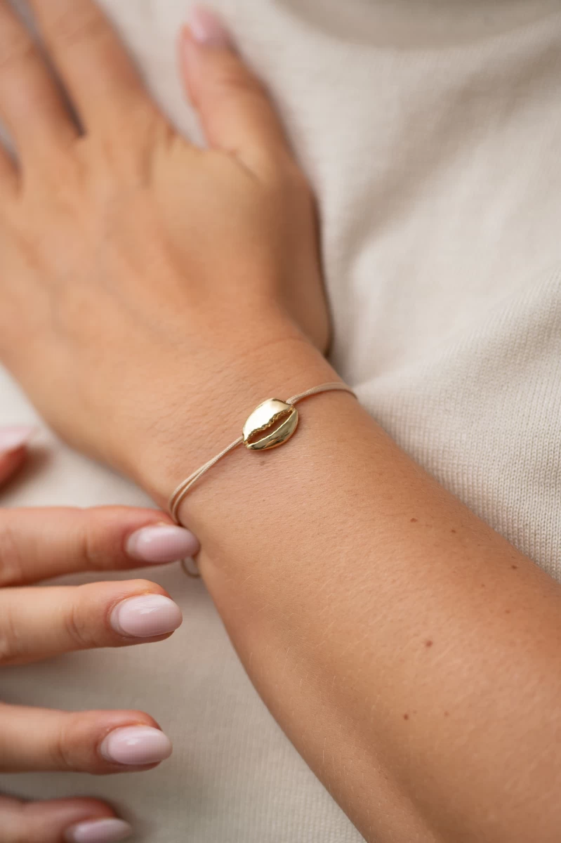 ZILIA Kauri Shell Argint 925 Thread Brățară