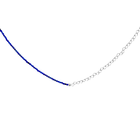 ZILIA Lagoon Lapis Heart Argint 925 Colier