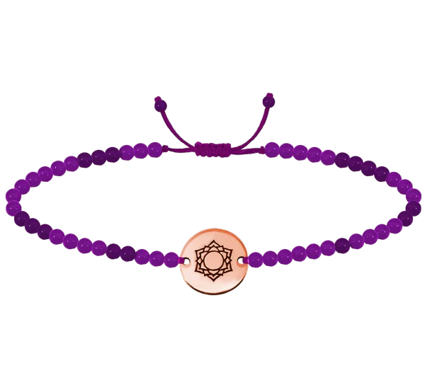 ZILIA Crown Chakra Aur 14K Brățară