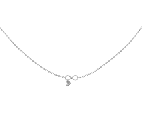 ZILIA Infinity Heart Argint 925 Colier